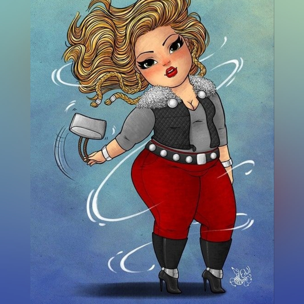 Plus Size Curvy Babe Shows! - Picture 4 of 4